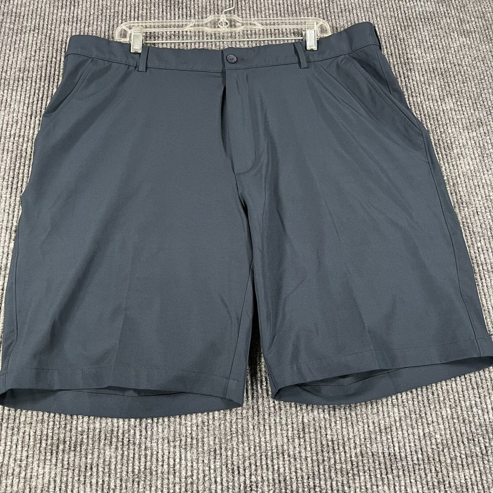 Greg Norman Mens Shorts Size 40 Blue Chino Golf Outdoor Lightweight Casual